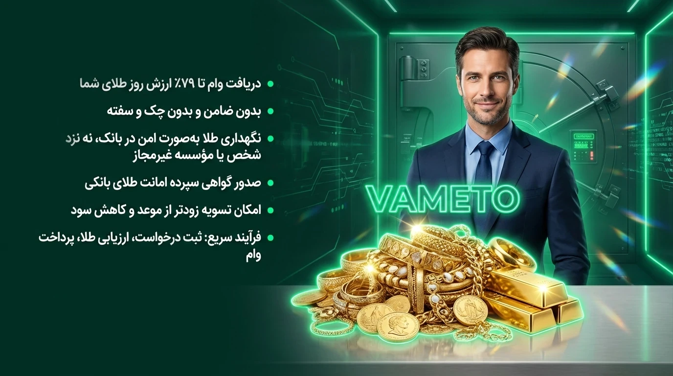 وام با وثیقه طلا